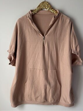 Quarter-Zip Pocket Pullover